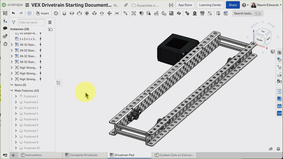 Insert high strength shafts