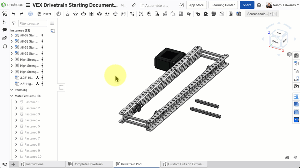Fasten high strength shafts