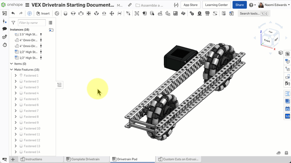 Insert chain and sprockets