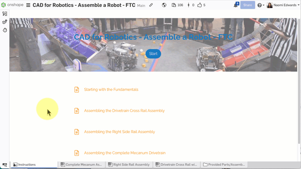 Copy collaboration document