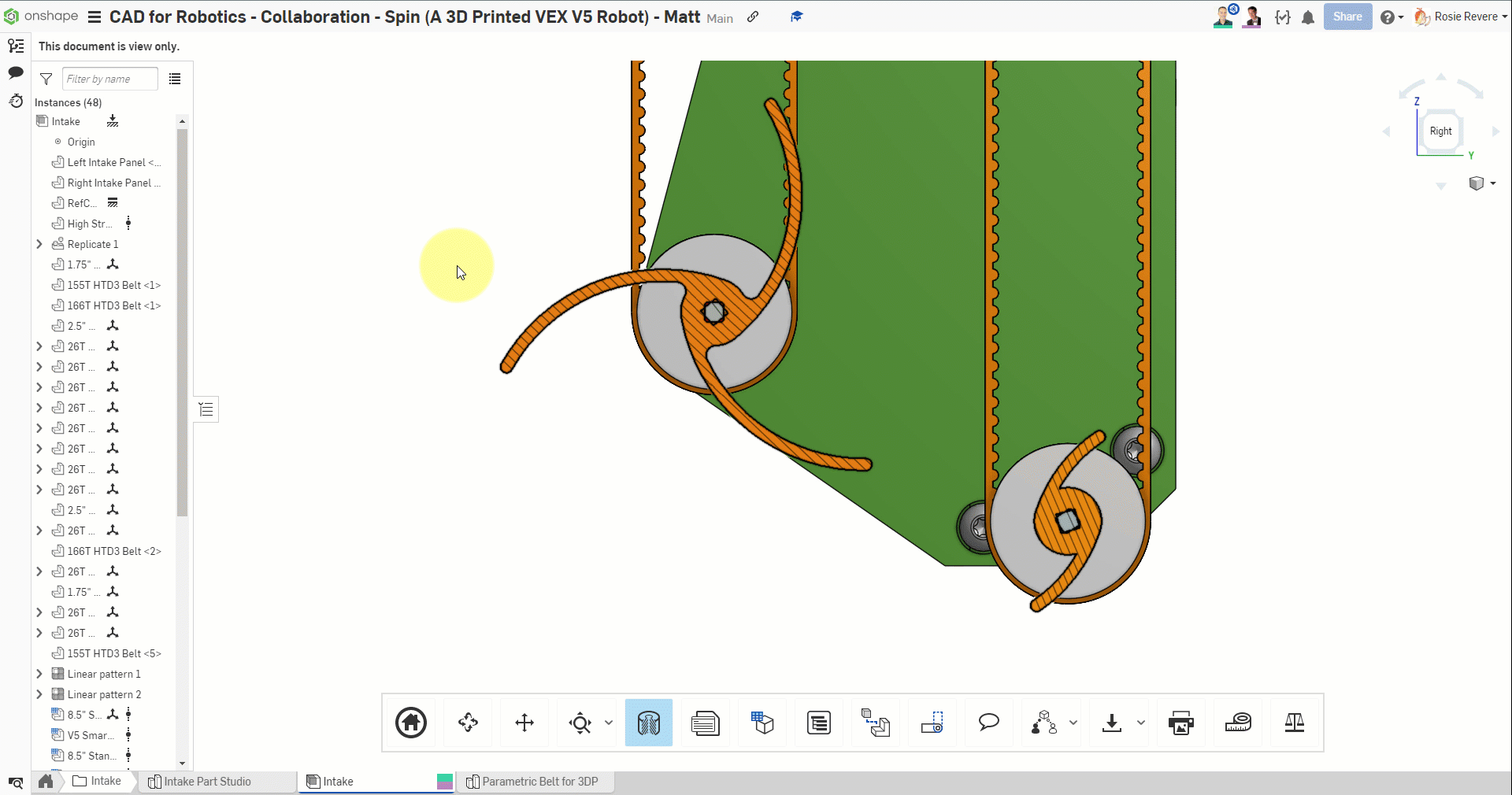 Viewing comment list
