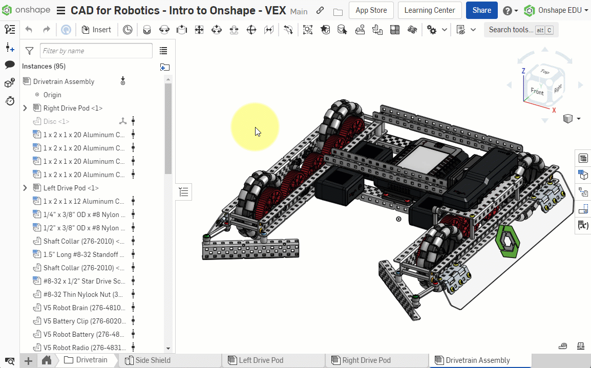 Other side animation