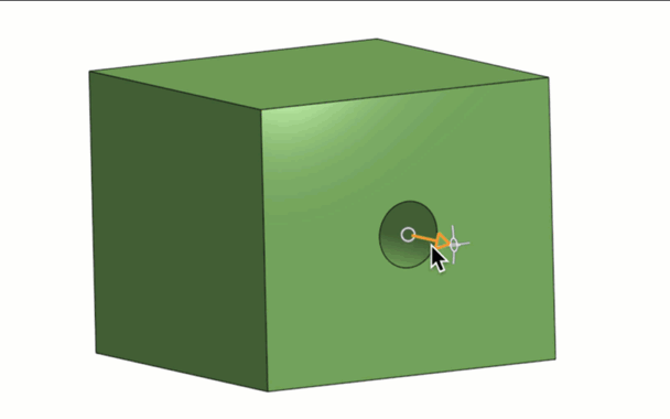 XZ plane embedded nut
