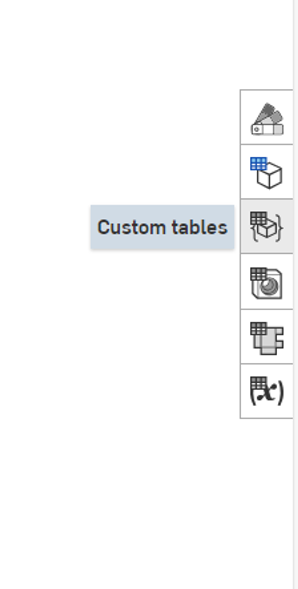 Insert Custom Tables into Drawing - Onshape