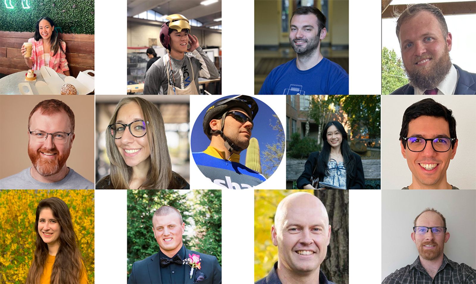 Collage showing headshots of Onshape's UX and support team.