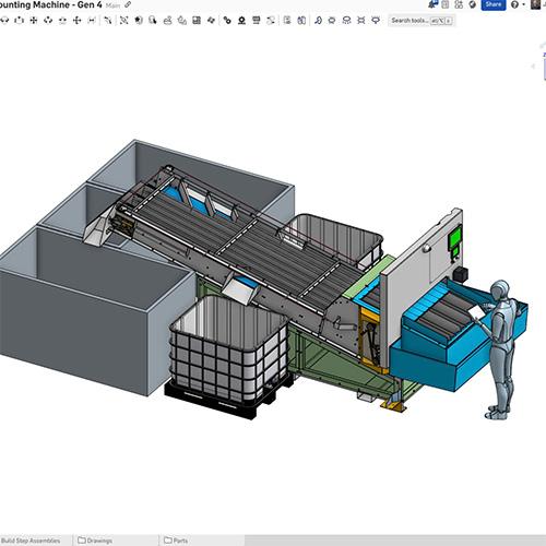 Modèle CAO de KAW Engineering dans Onshape