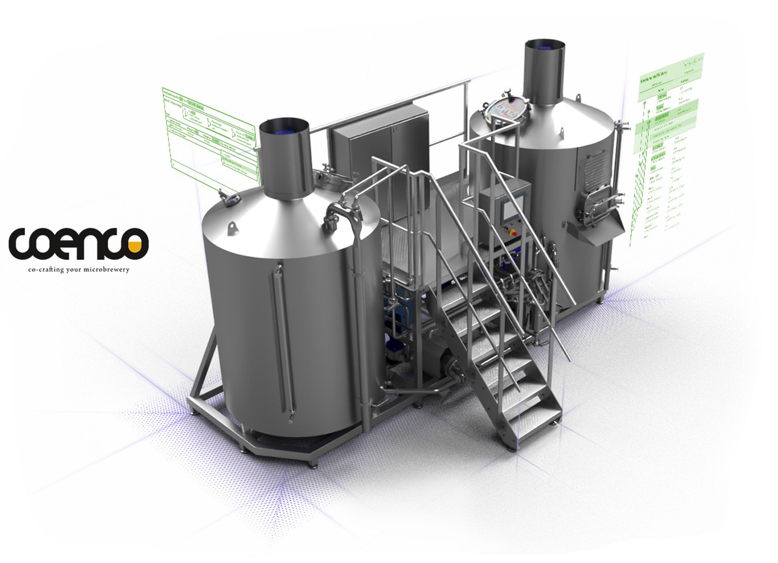 A Coenco Microbrewery in Onshape
