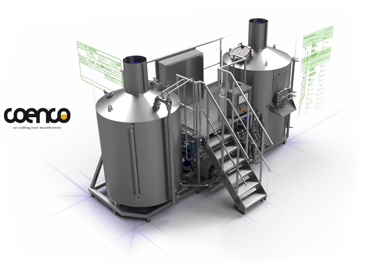 A Coenco Microbrewery in Onshape
