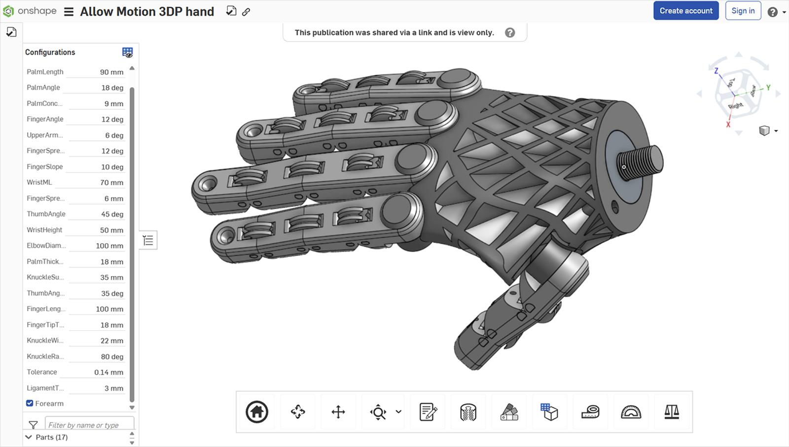 Image showing a CAD model built in Onshape that Fello Products turned into marketing material.