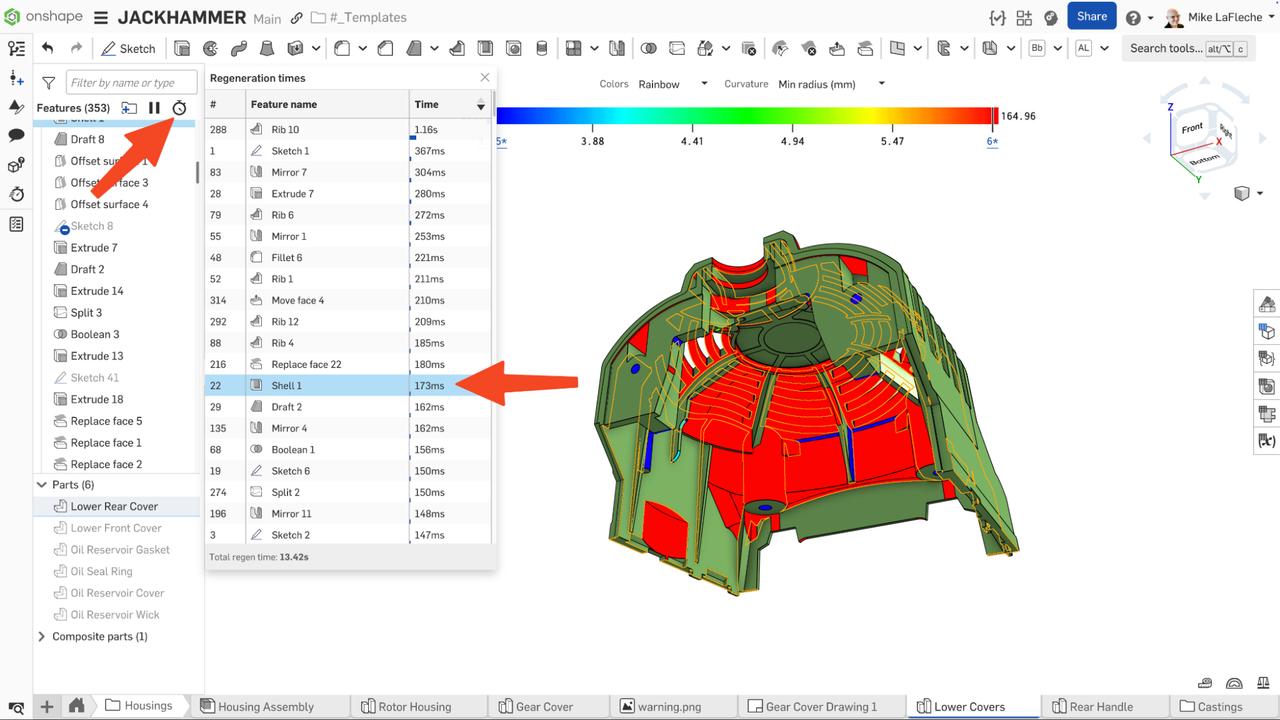 Troubleshooting Shell Failures in CAD