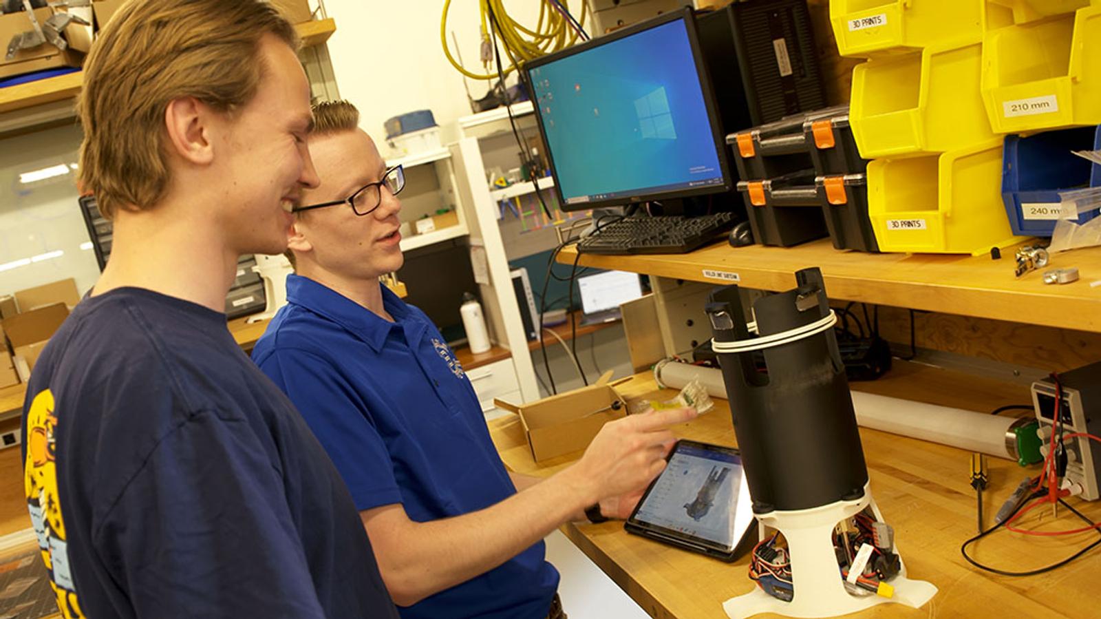 Students leverage Onshape on multiple devices for extracurricular work in clubs and personal projects