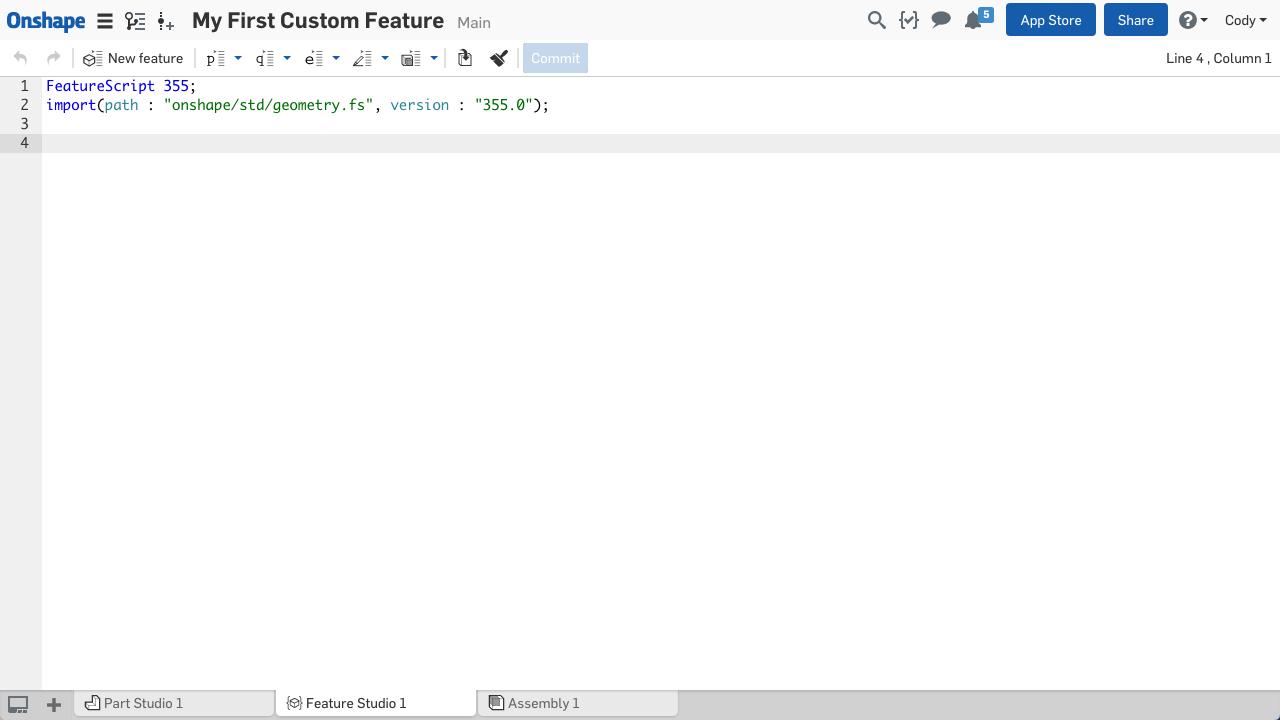 How to Create a Custom Feature in 90 Seconds