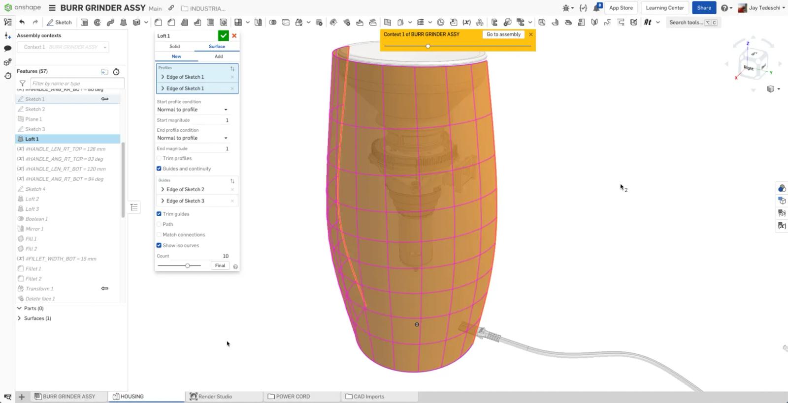 Loft now has greater controls