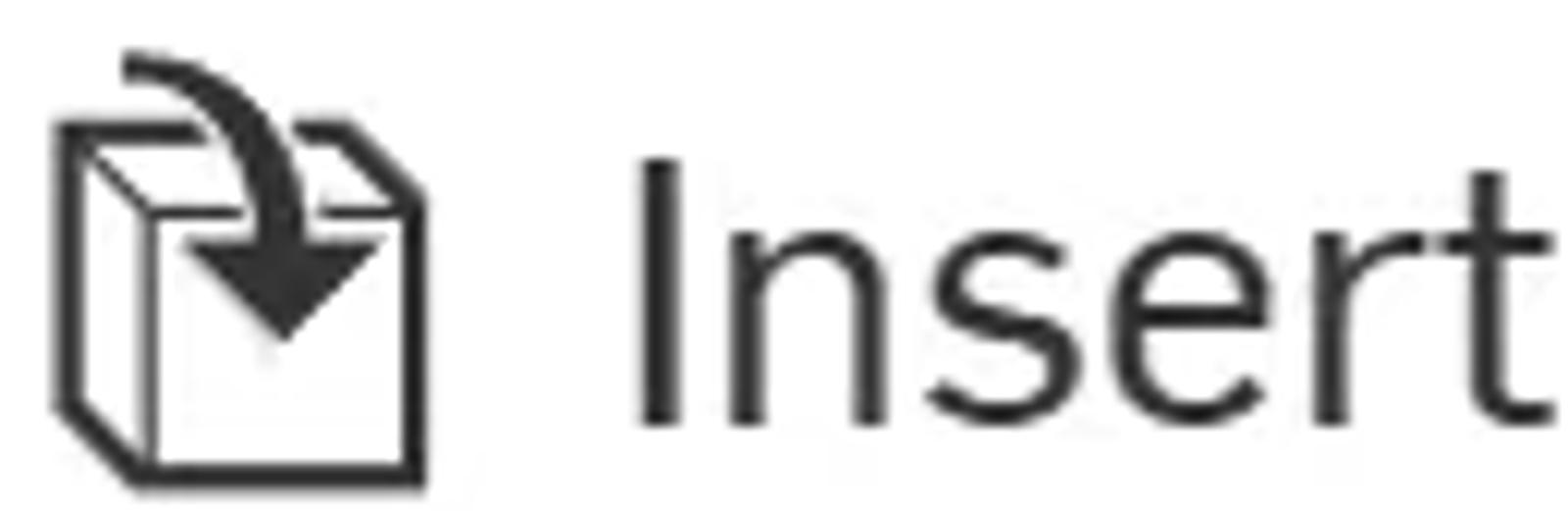 insert icon in Onshape