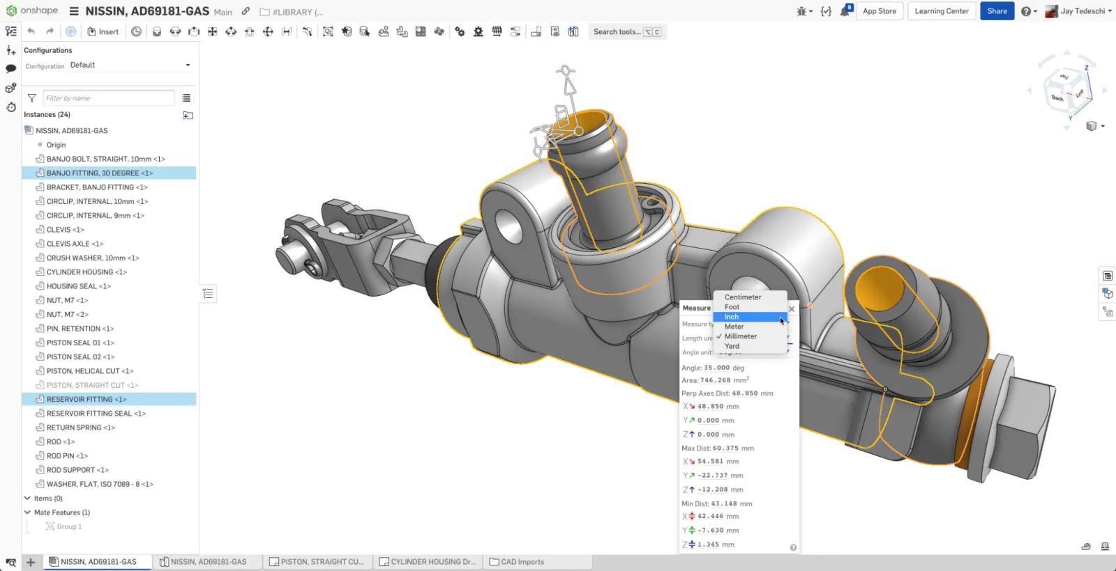 Measure Improvements in Onshape