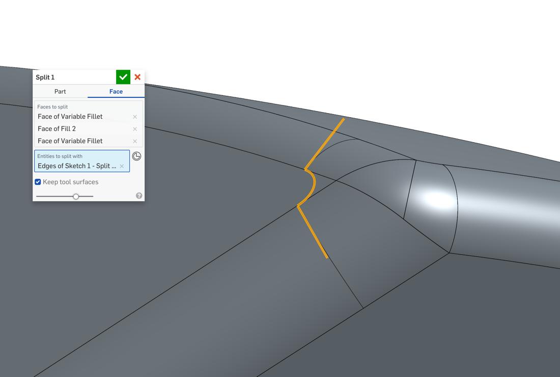 Tech Tip: How to Blend Fillets Using the Fill Surface Feature