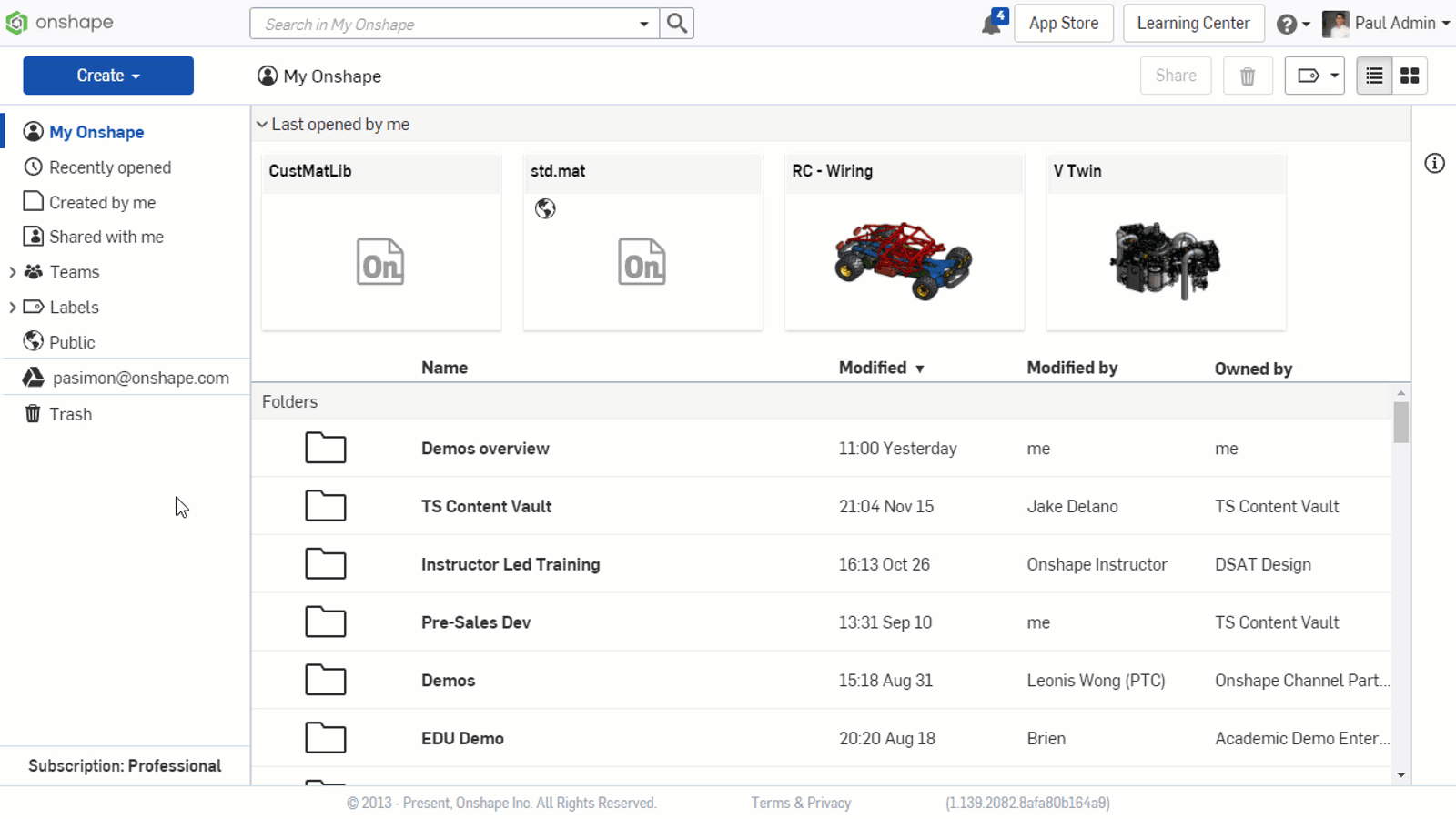 Manage custom libraries