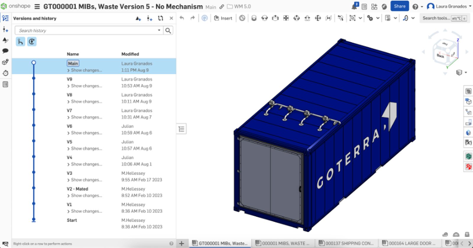 Goterra's MIB in Onshape