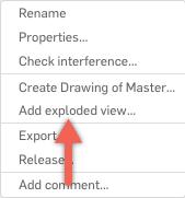 Add Exploded View