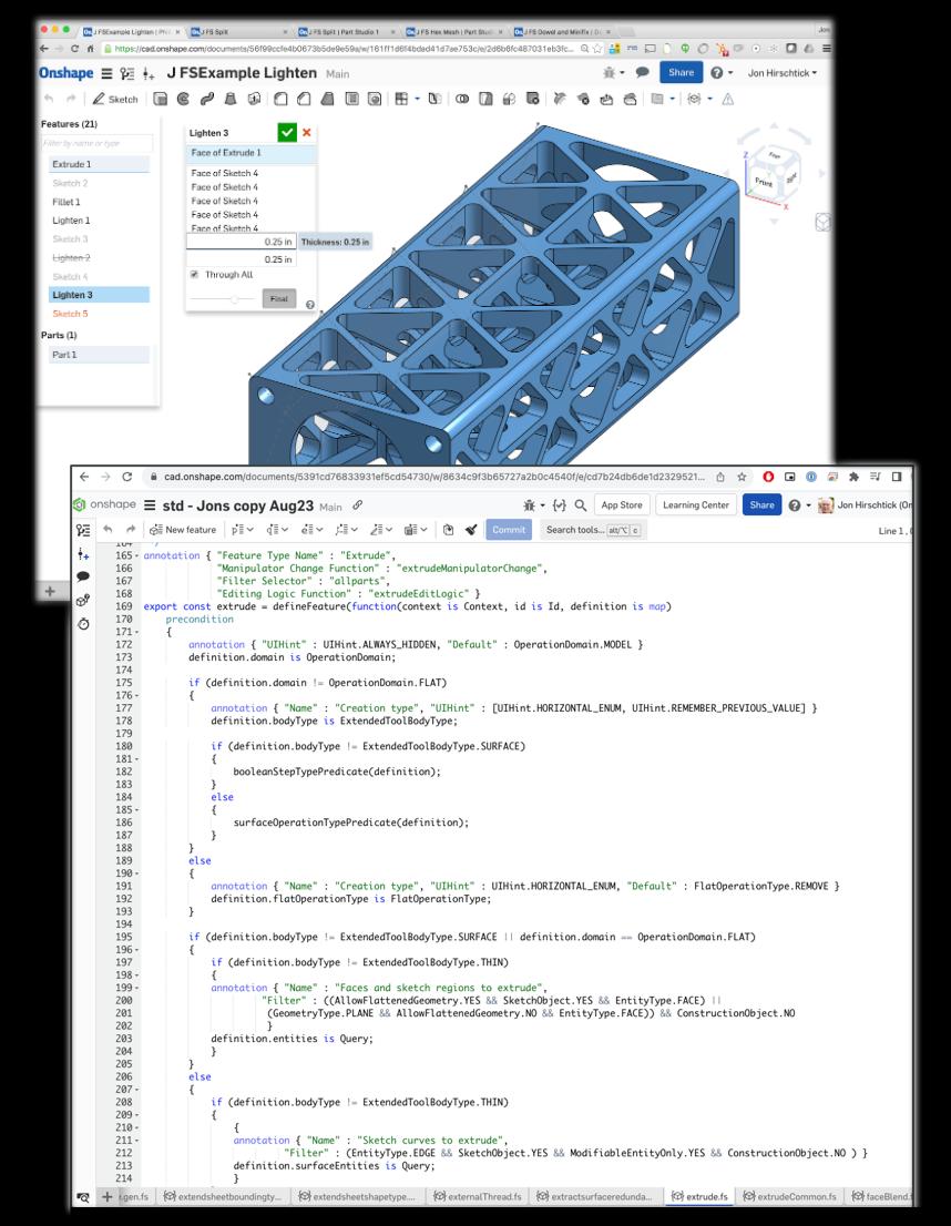 Images from Onshape