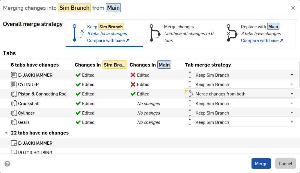 Merging changes from Sim Branch from Main