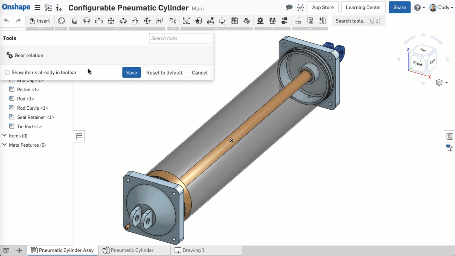 Tech Tip: Customizing Your Onshape Toolbar