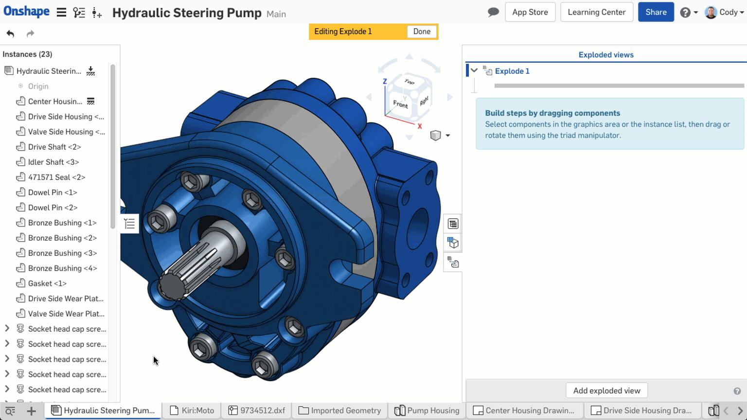 A Unique Approach to Exploded Views