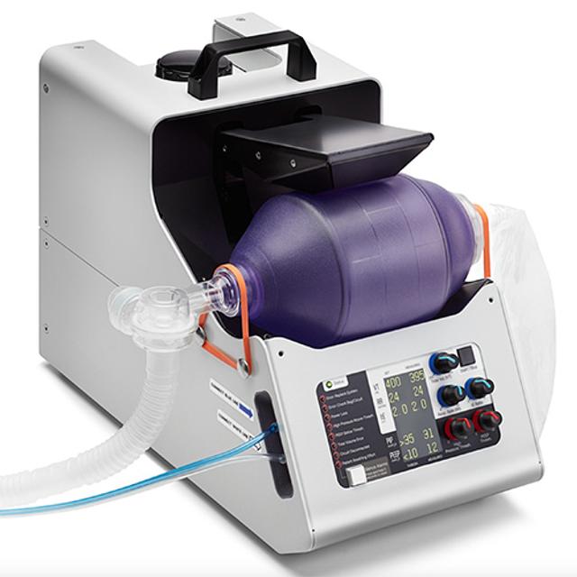 photo of Meter Rise Emergency Ventilator on white background