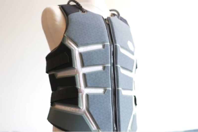 actronika vest on a mannequin