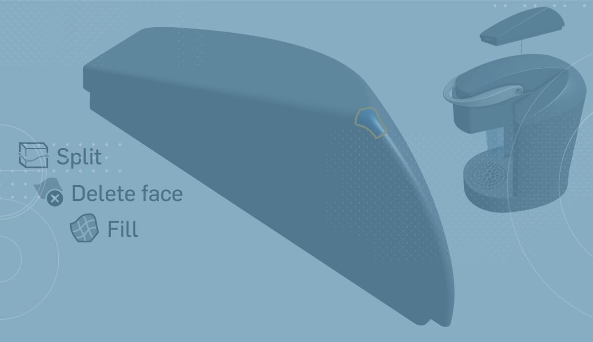Tech Tip: How to Blend Fillets Using the Fill Surface Feature