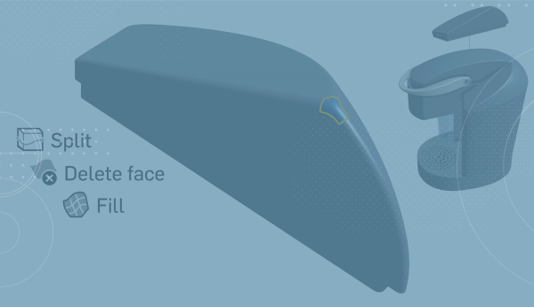 Tech Tip: How to Blend Fillets Using the Fill Surface Feature
