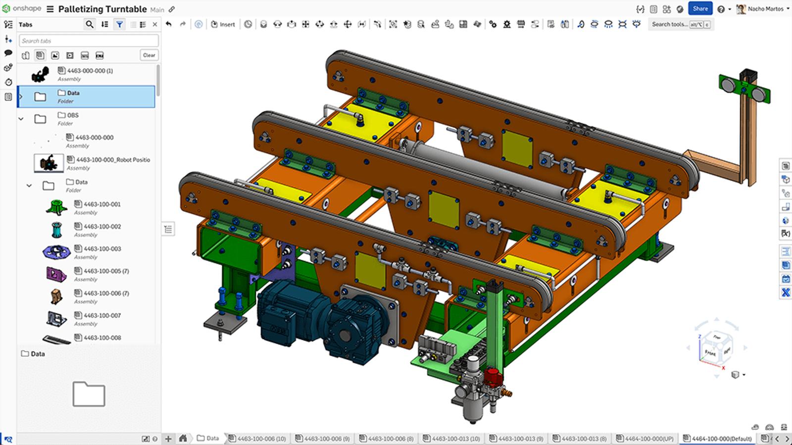 AEInc model in Onshape