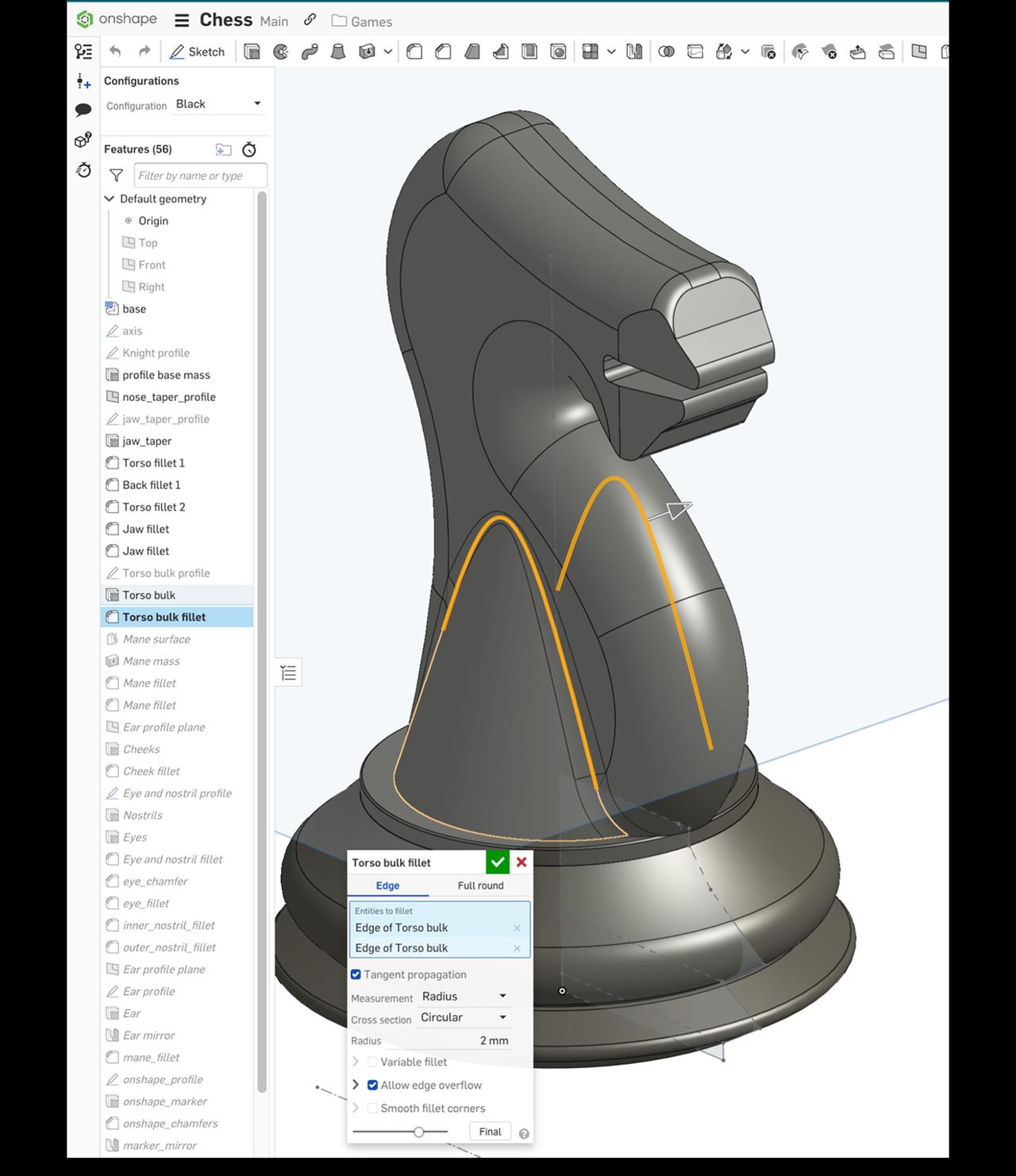 Base Onshape How to Use Onshape: My Chess Journey | Onshape