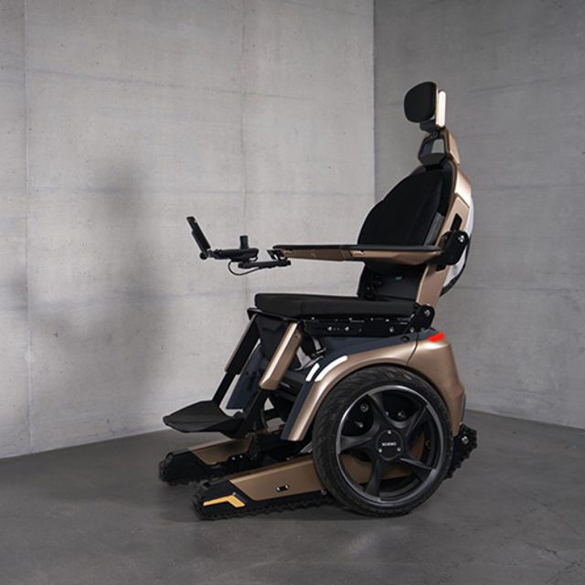 Photo of Scewo stair-climbing wheelchair