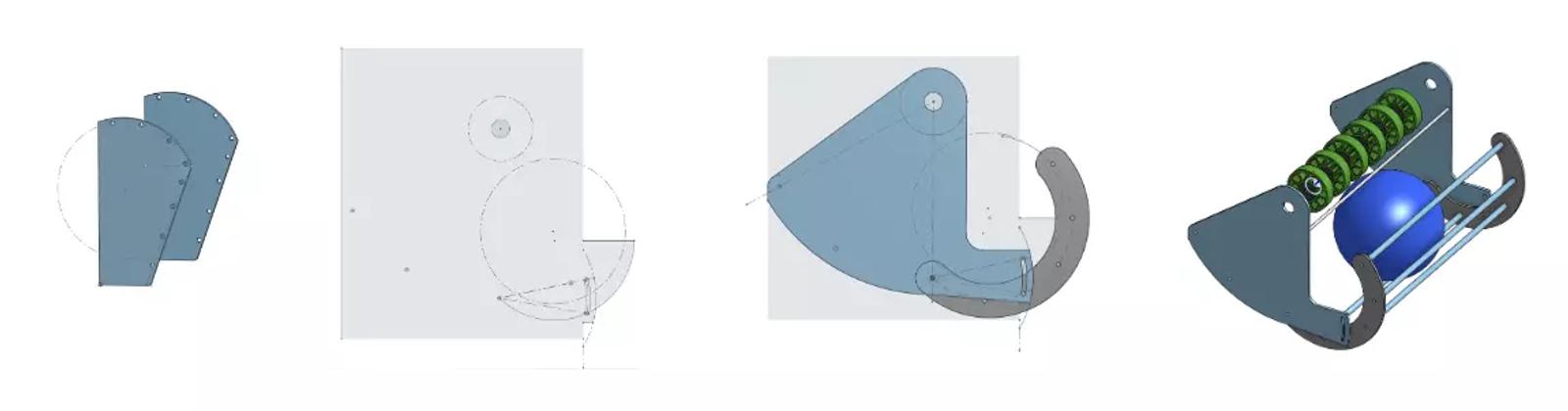 A catch and shoot mechanism