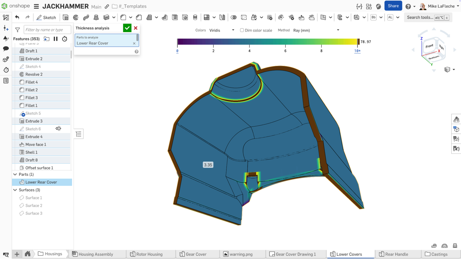 Troubleshooting Shell Failures in CAD