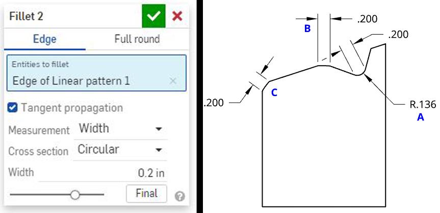 Width Fillet Tech Tip: How and When to Use Fillets in Onshape