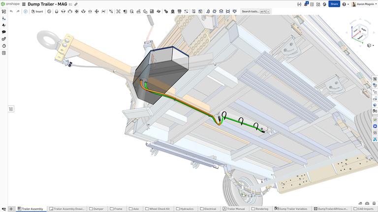 Build Parametric Curves for Routing Cables, Piping, Wiring, Frames