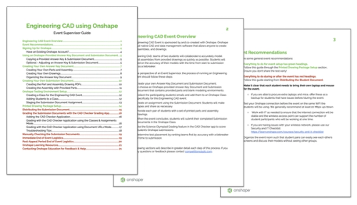 Science Olympiad Event Supervisor's Guide