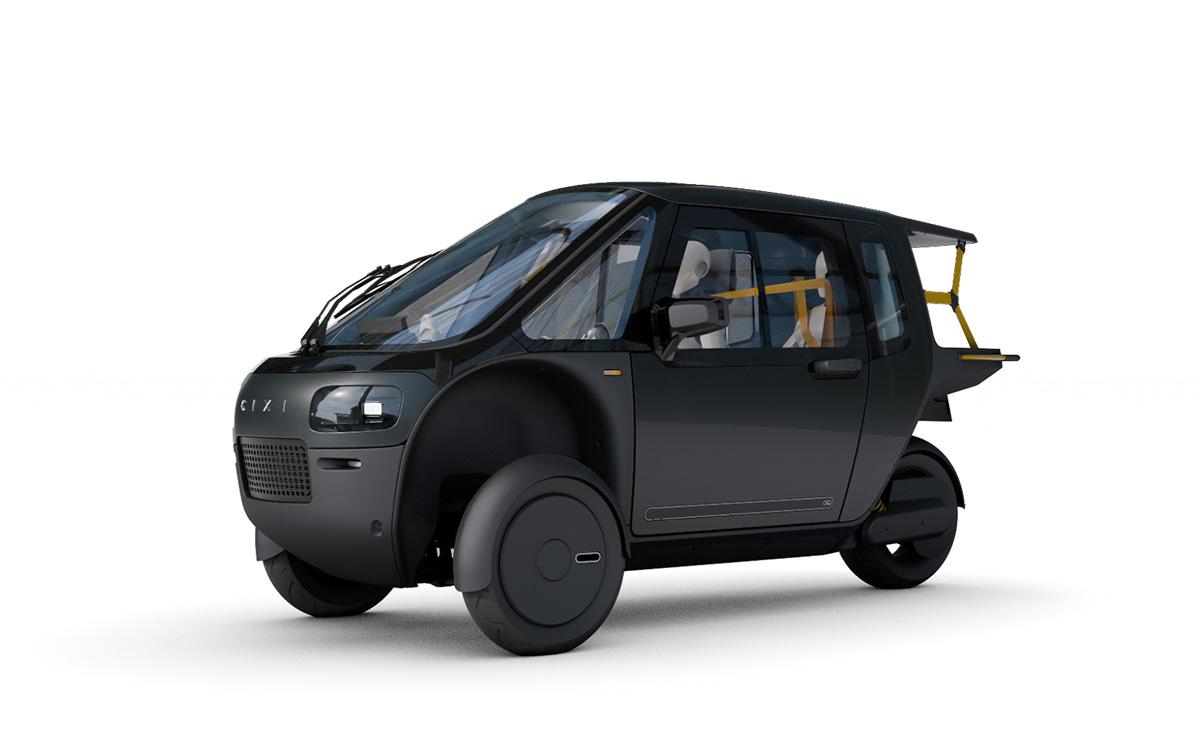 Render of Cixi’s VIGOZ electric-pedal vehicle