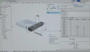 Onshape GUI with an overlay showing a CAD model with MBD information.