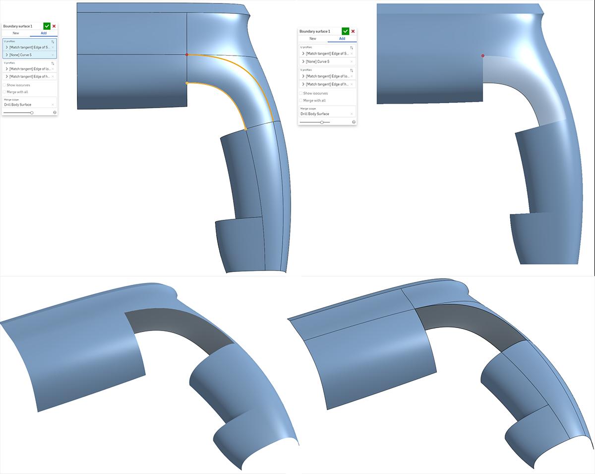 surfacing in Onshape