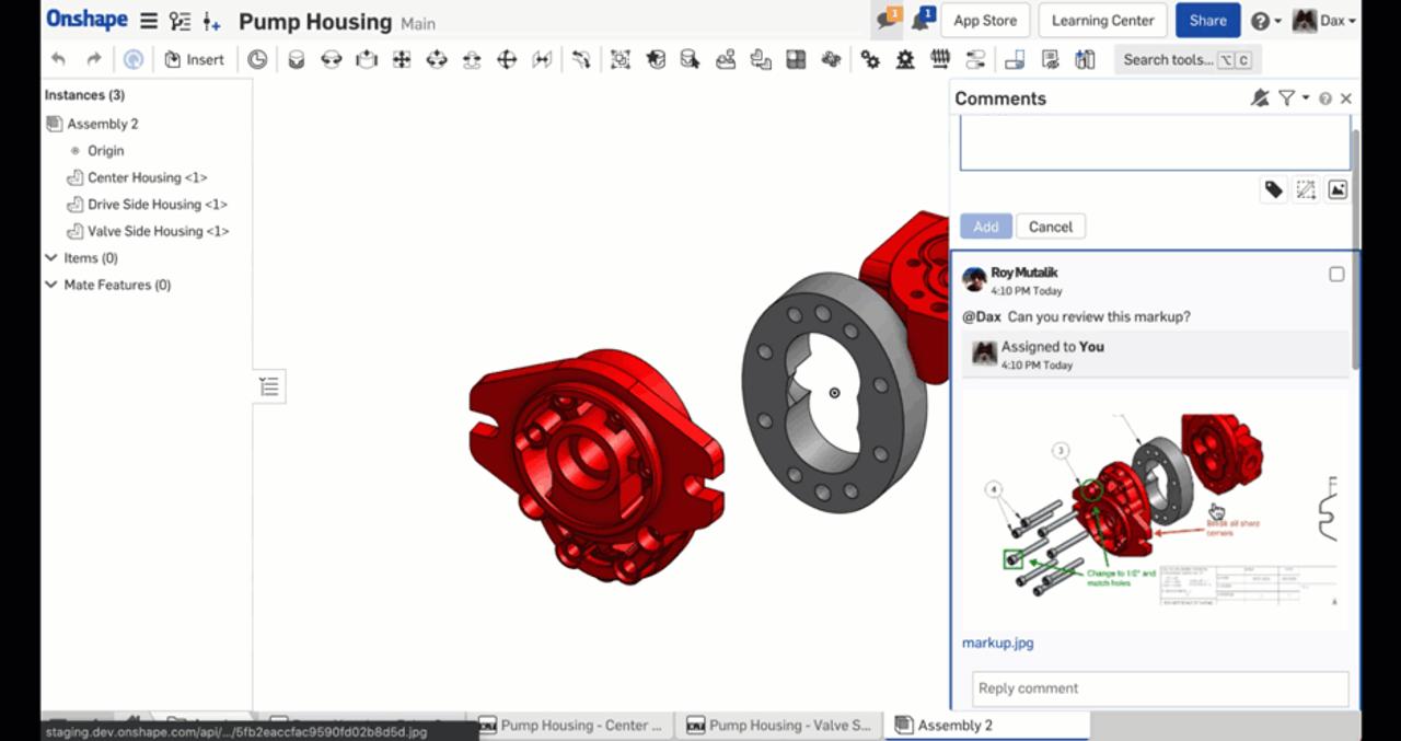 Tech Tip: How to Use Markups in Onshape