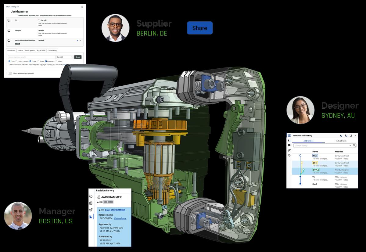 jackhammer CAD model