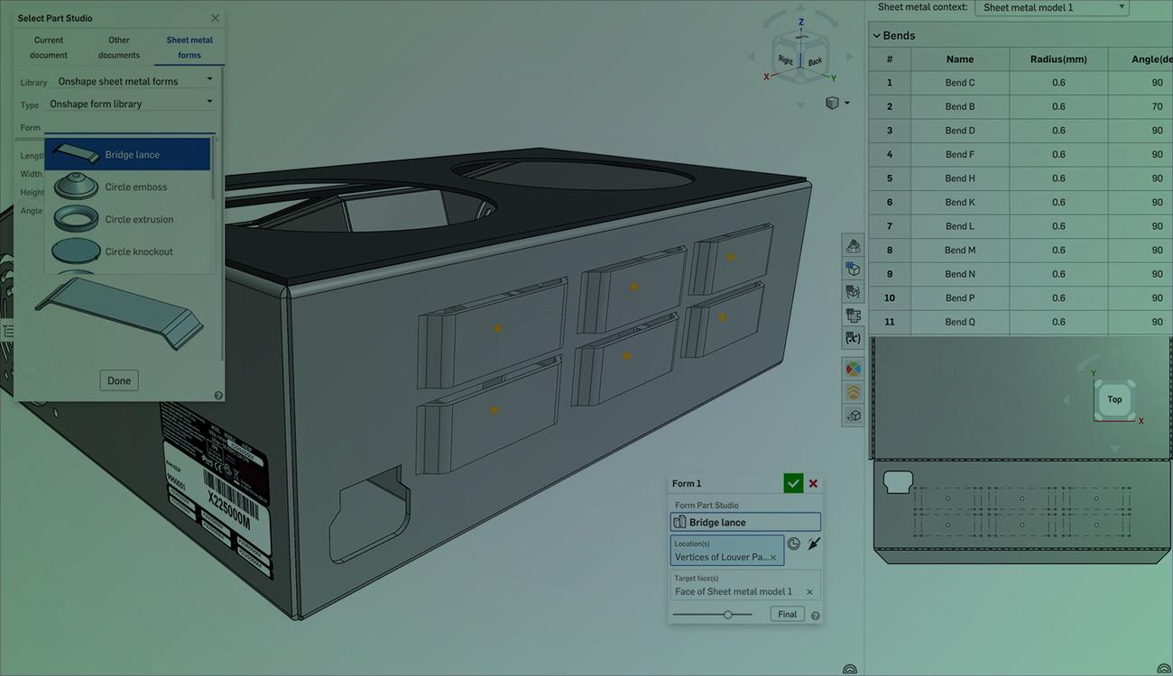 Create a Custom Sheet Metal Forming Tool