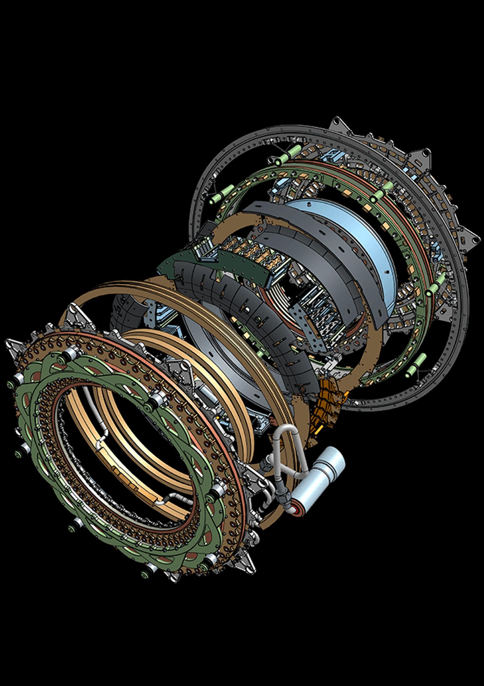 A CAD model of OpenStar’s HTS ‘Core’ dipole magnet designed in Onshape