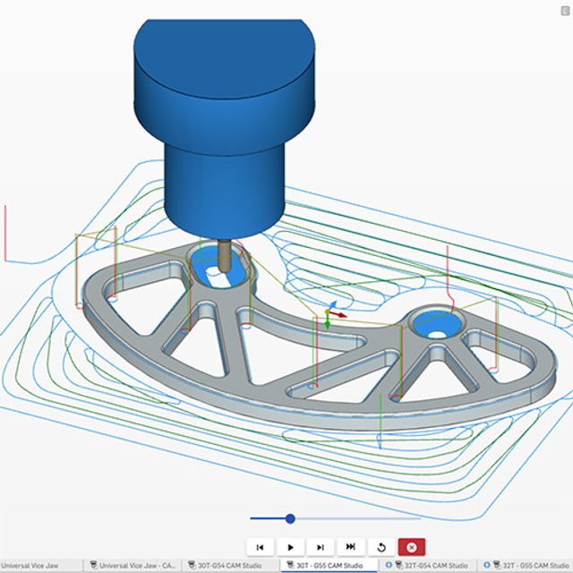 Onshape CAM Studio を使った Noetic Innovations の CAD モデル
