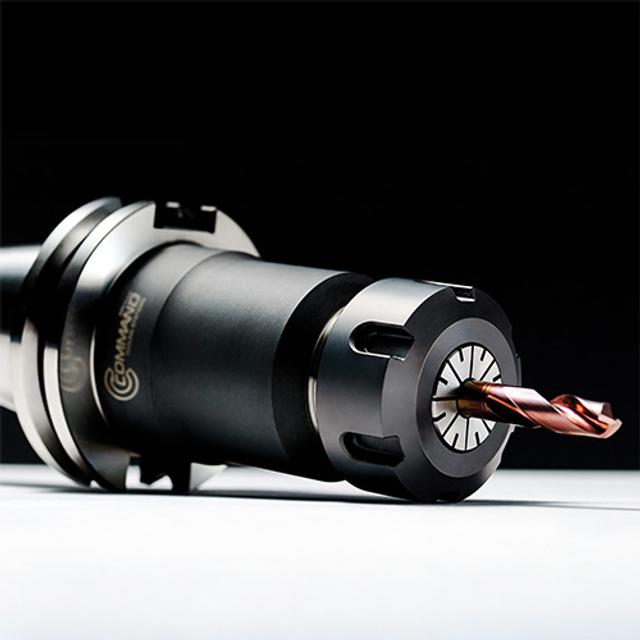 closeup of Command Tooling drill