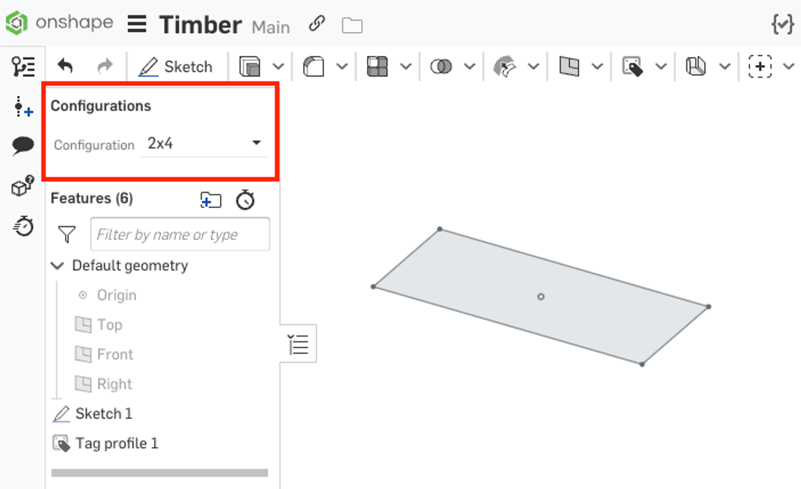 Configuration settings