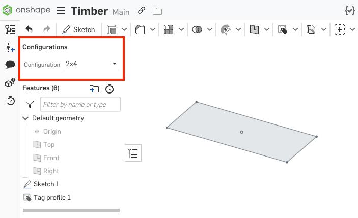 Configuration settings
